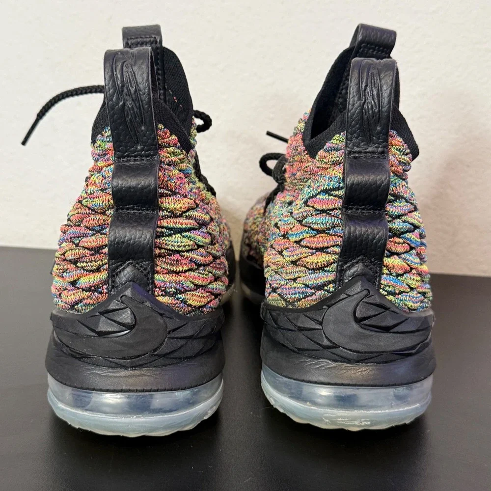 Nike LeBron 15 Four Horsemen Basketball Shoes Knit 897648-901‎ Mens 8.5
